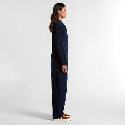 Women's Canvas Coveralls Side
