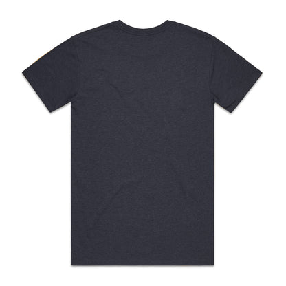 Staple Marle Tee Navy Marle - Back