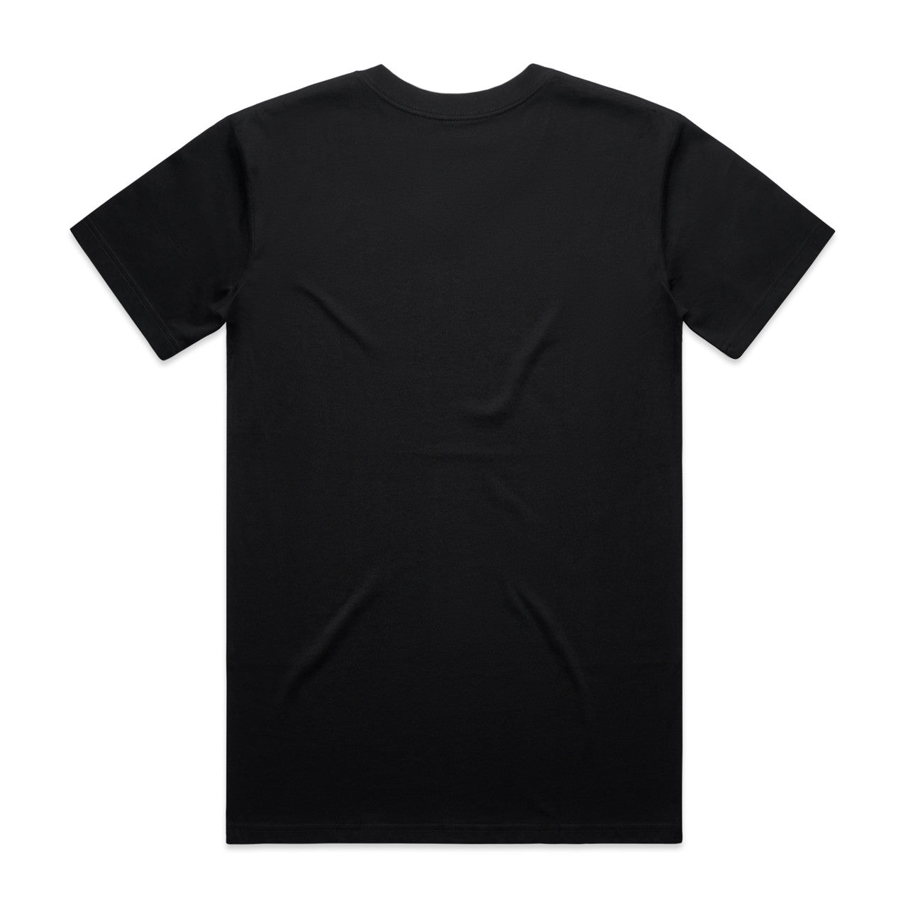 Staple V Neck Tee Black - Back