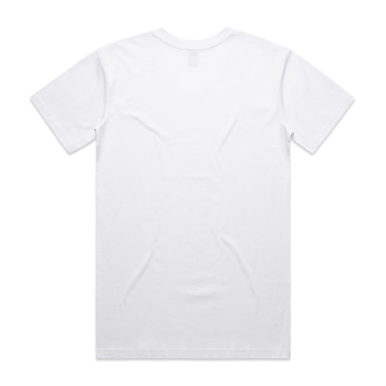 Staple V Neck Tee White - Back