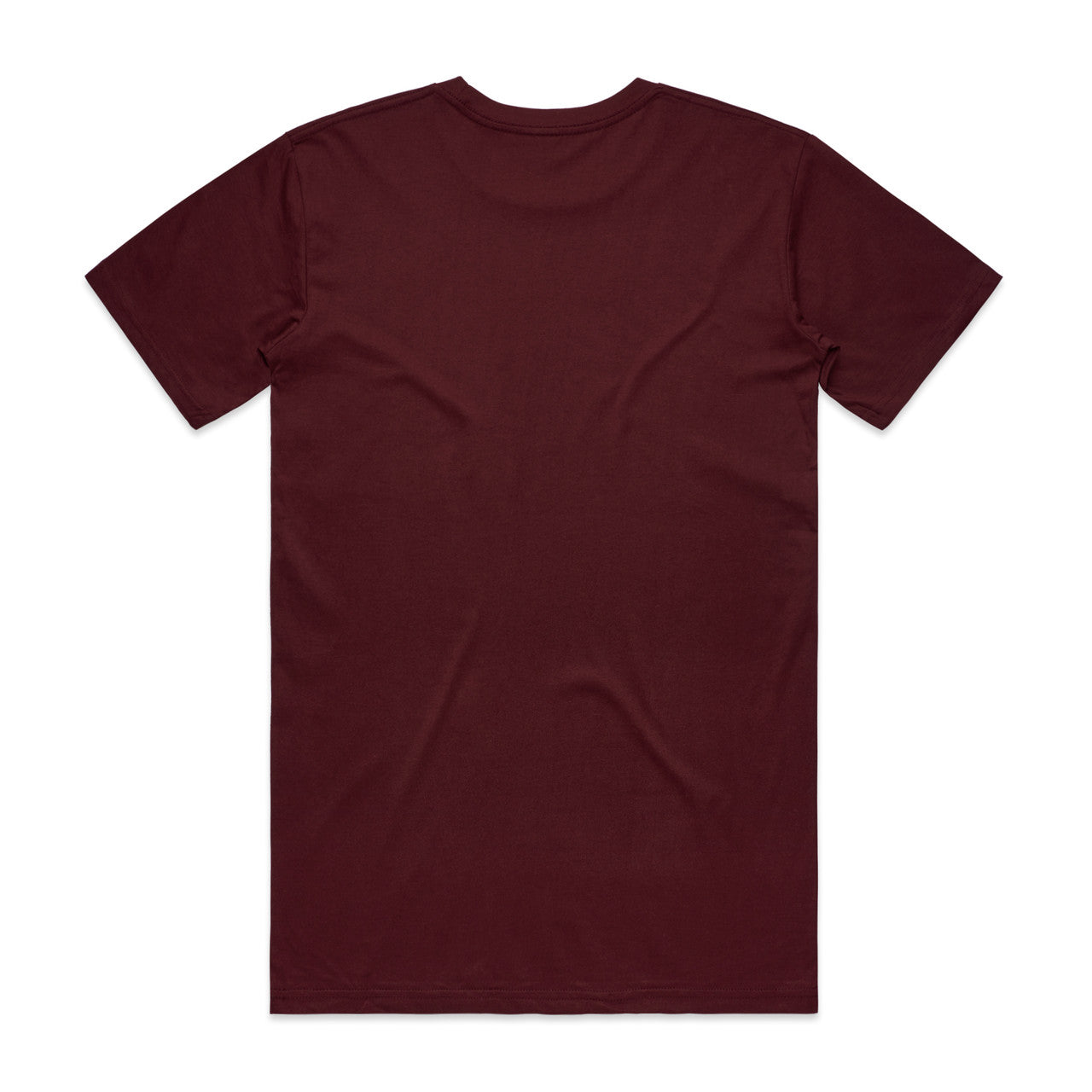 Staple Tee (5XL) Burgundy - Back