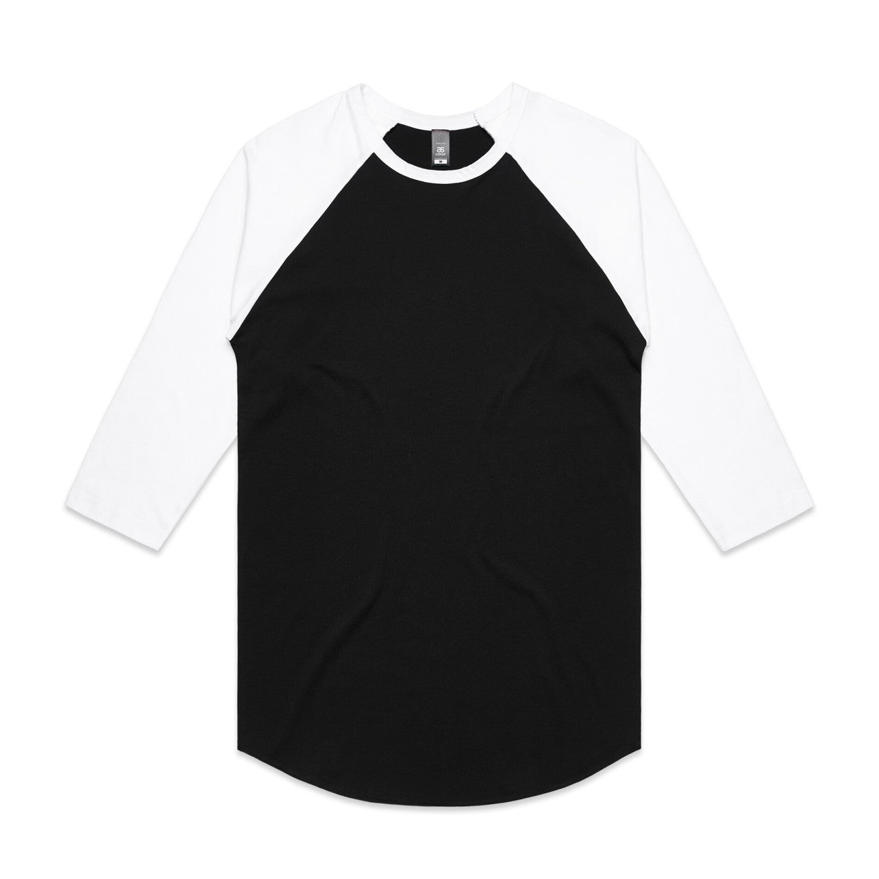 Raglan Tee Black/White