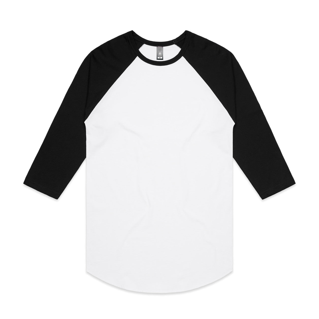 Raglan Tee White/Black