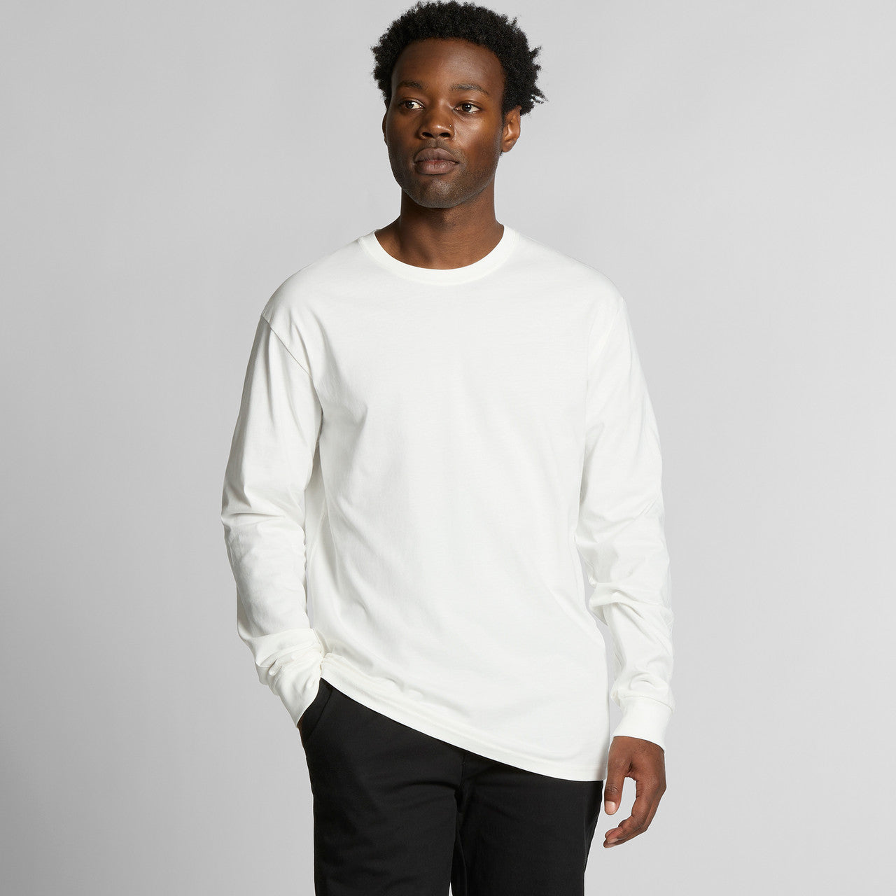 Staple Organic L/S Tee Back