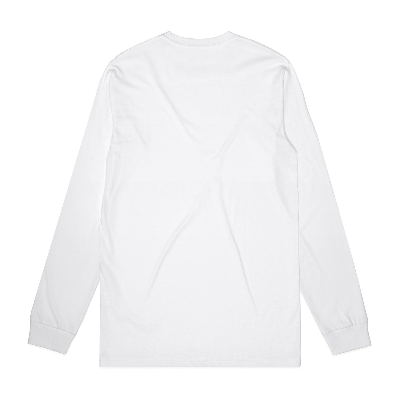Staple Organic L/S Tee White - Back