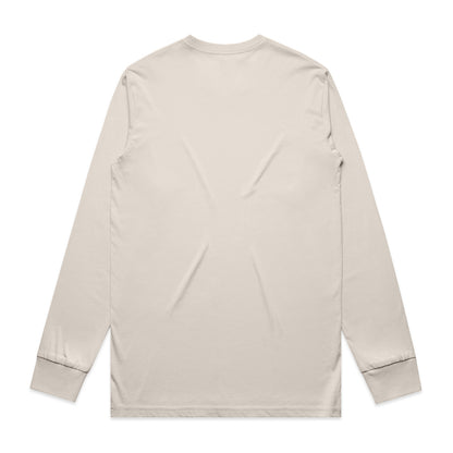 Staple L/S Tee (5XL) Bone - Back