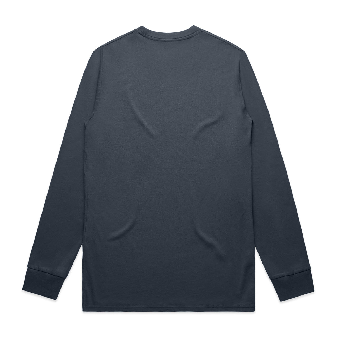 Staple L/S Tee (5XL) Petrol Blue - Back