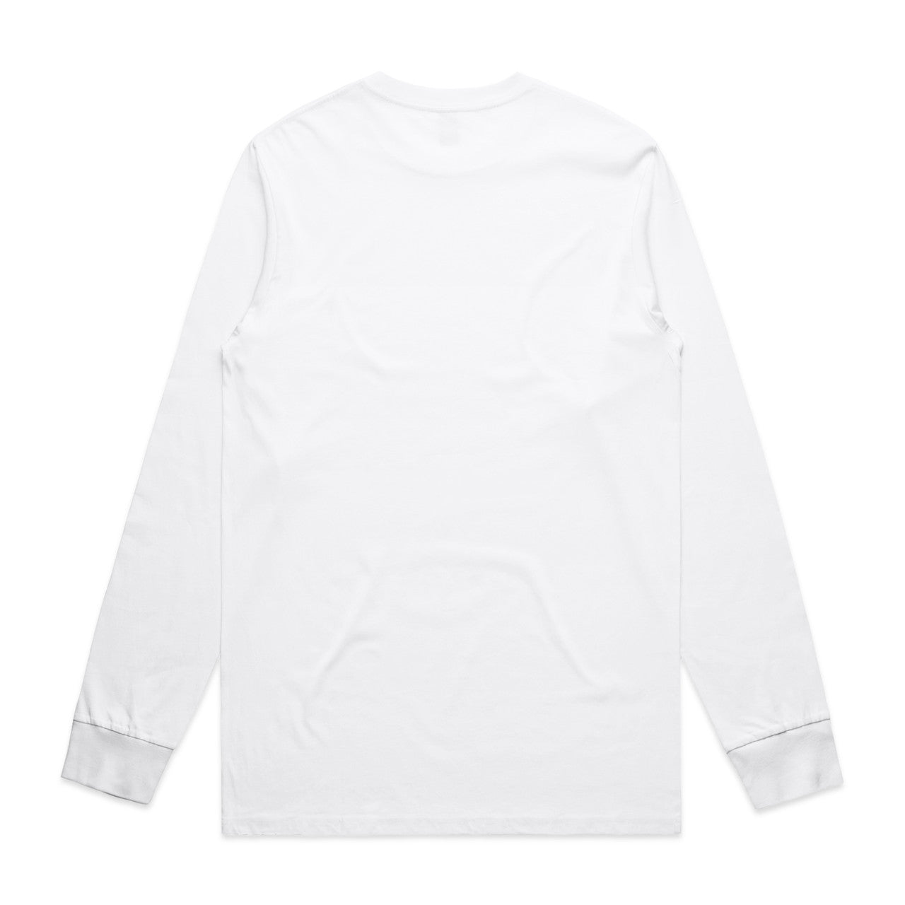 Staple L/S Tee (5XL) White - Back