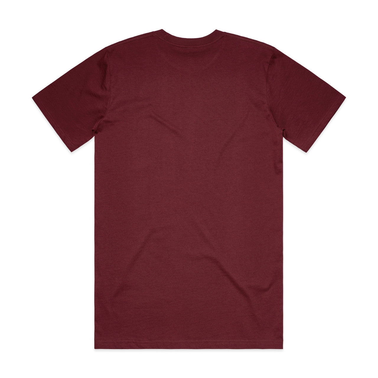Classic Tee (5XL) Burgundy - Back