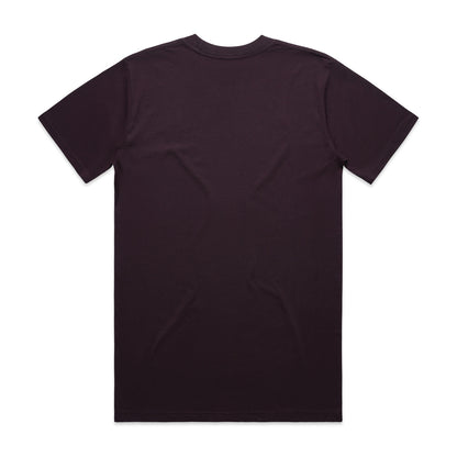 Classic Tee (5XL) Plum - Back