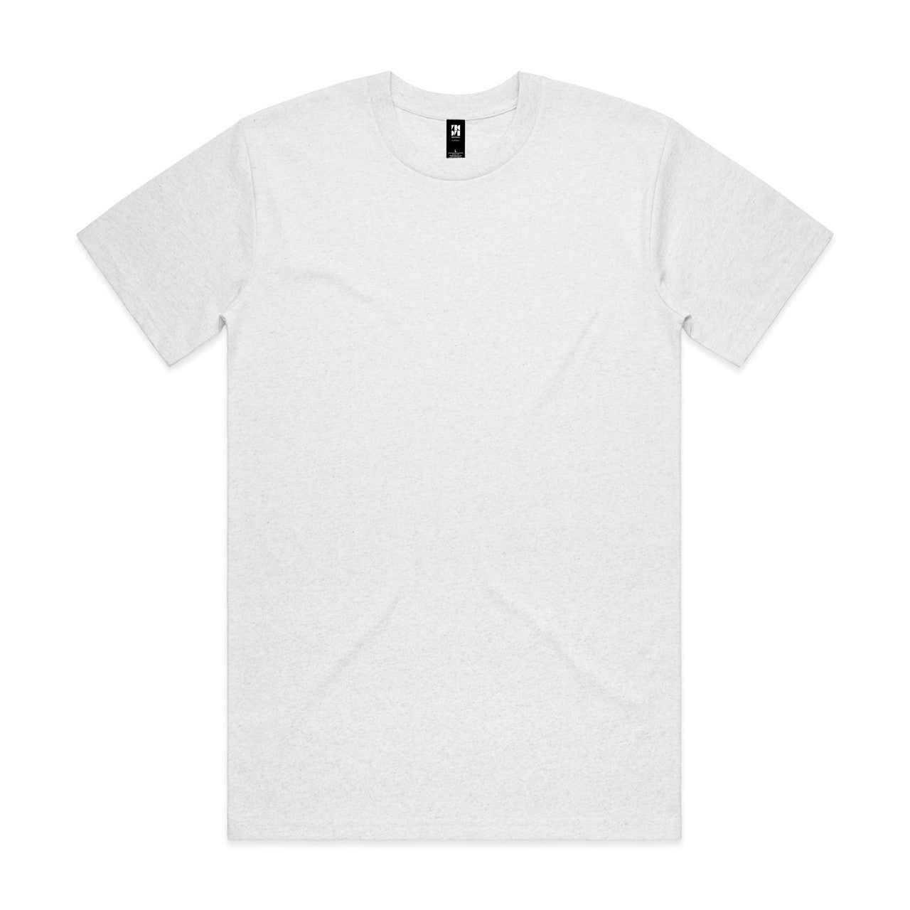 Classic Tee (5XL) White Marle