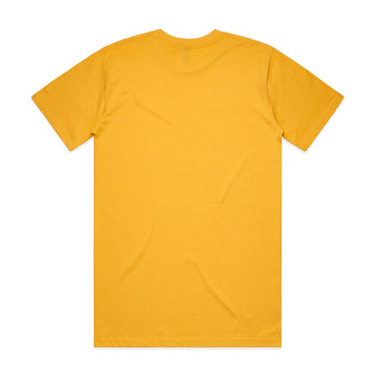 Classic Tee (5XL) Yellow - Back