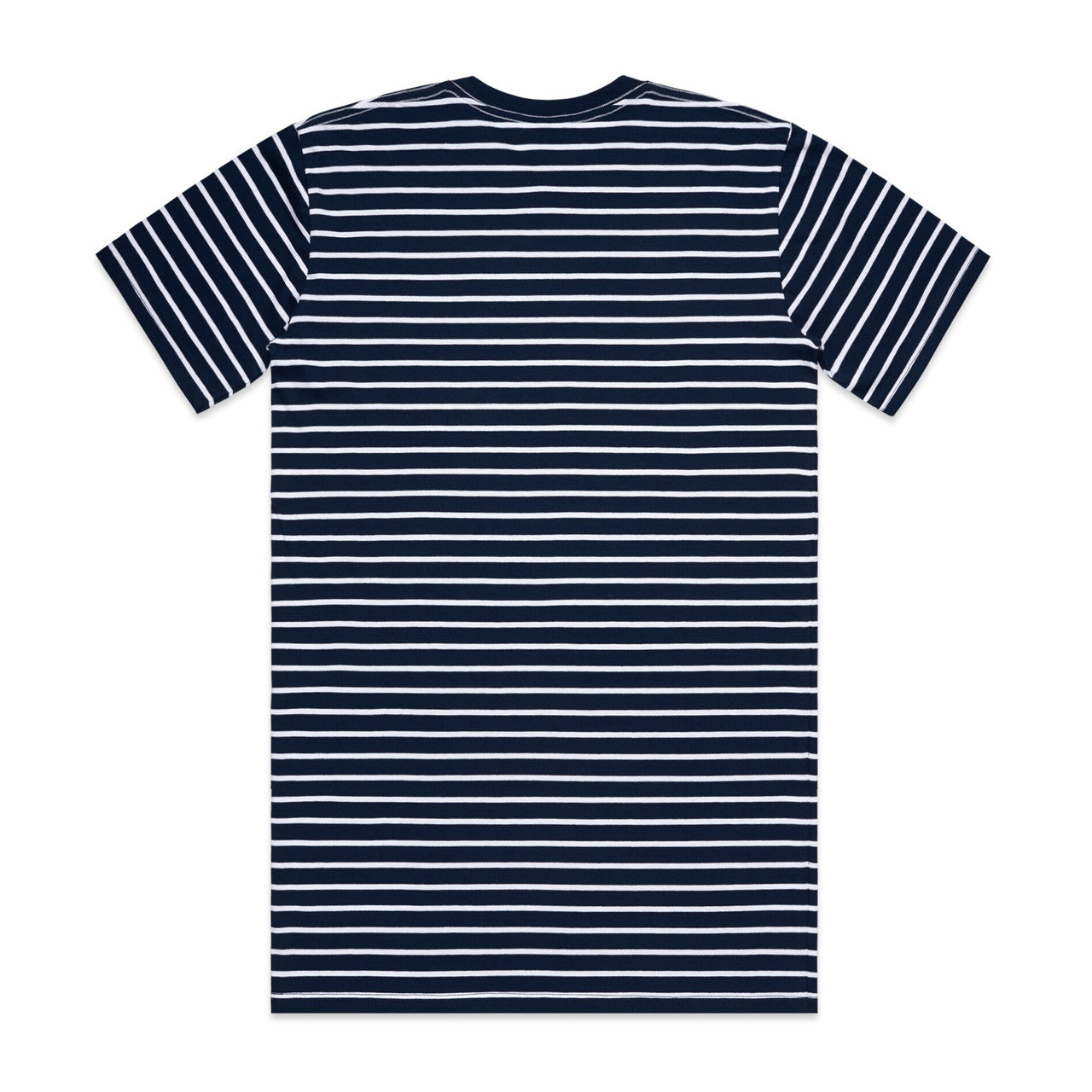 Staple Stripe Tee Navy/White - Back