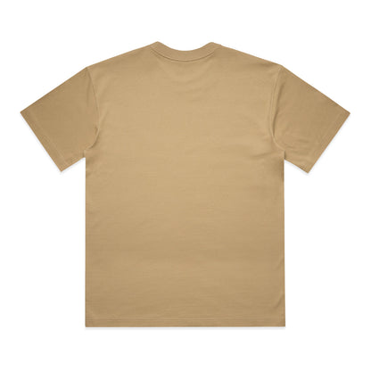 Box Tee Khaki - Back