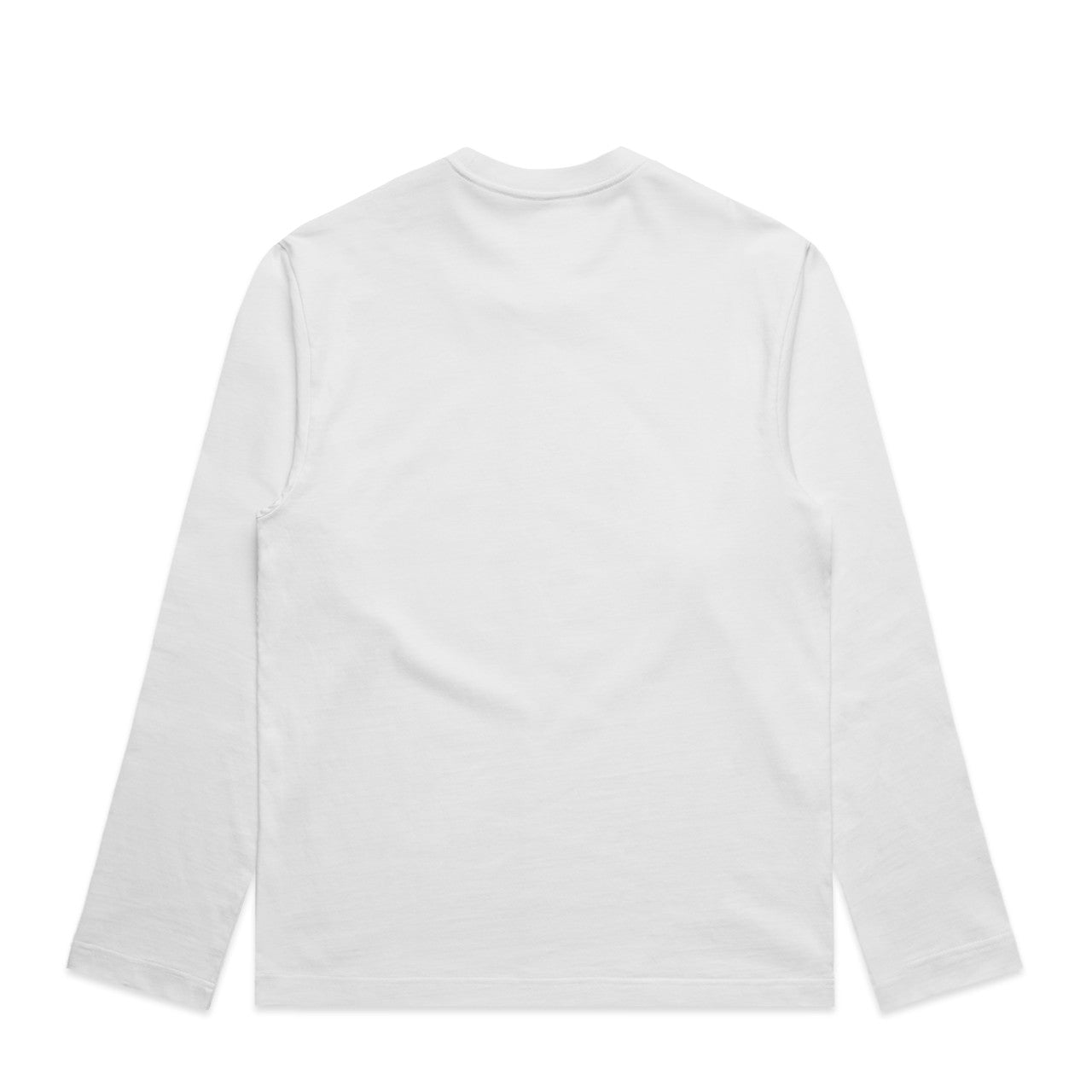 Box L/S Tee White - Back