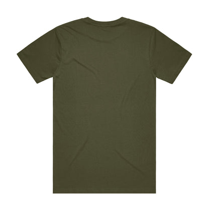 Block Tee (5XL) Army - Back