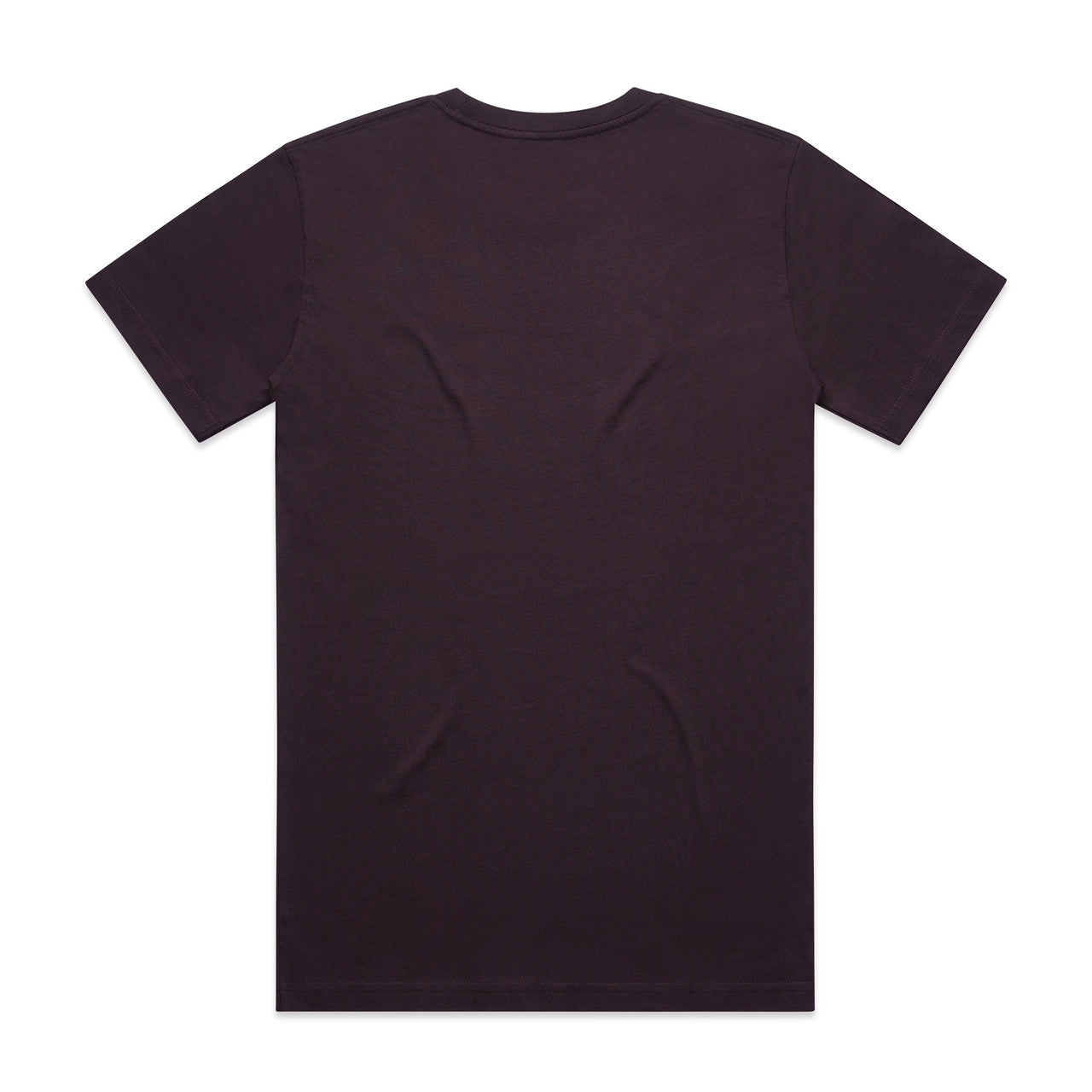 Block Tee (5XL) Plum - Back