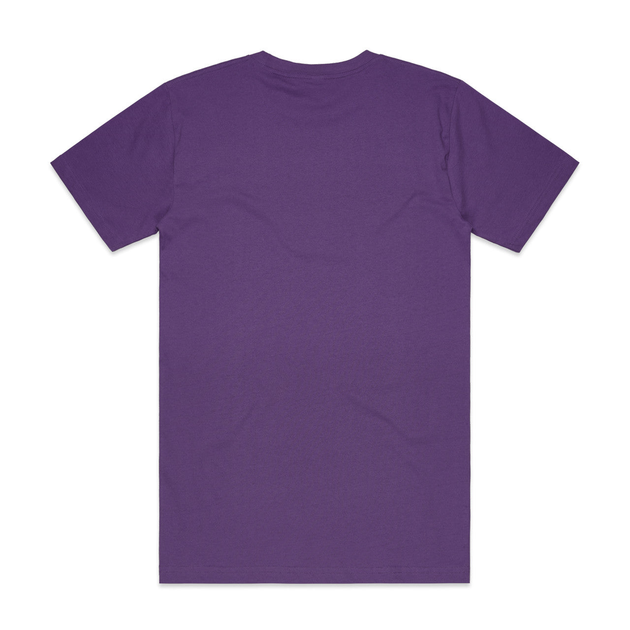 Block Tee (5XL) Purple - Back