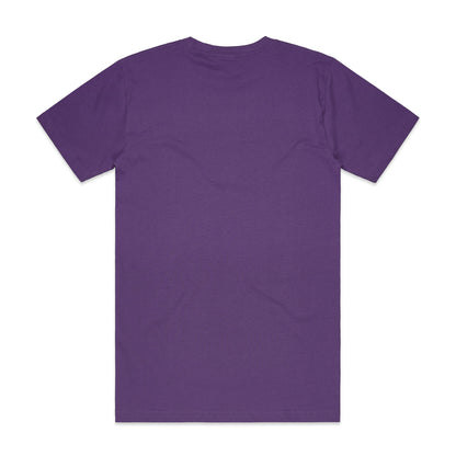 Block Tee (5XL) Purple - Back