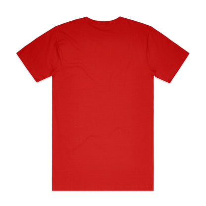 Block Tee (5XL) Red - Back