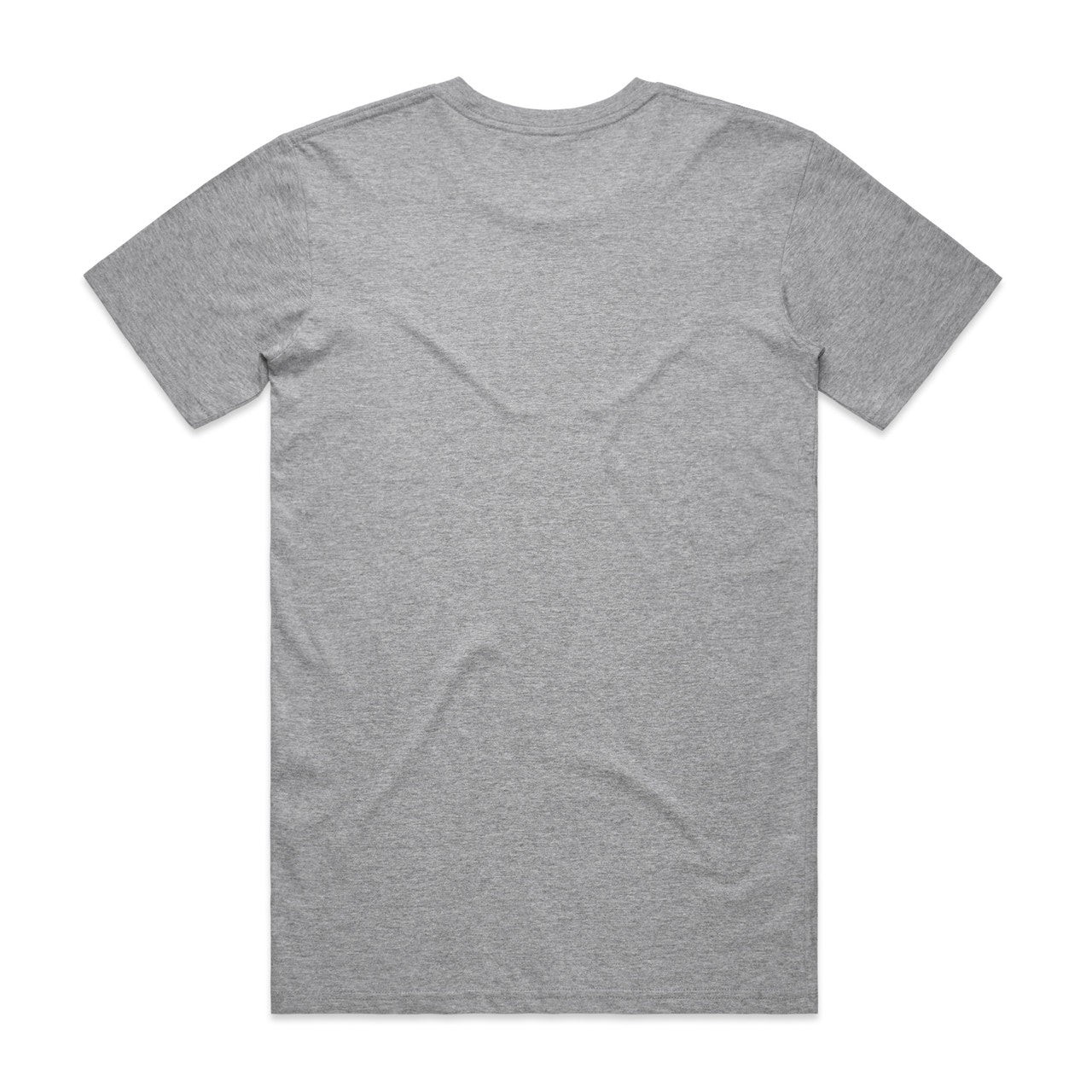 Basic Tee (5XL) Grey Marle - Back
