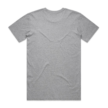Basic Tee (5XL) Grey Marle - Back