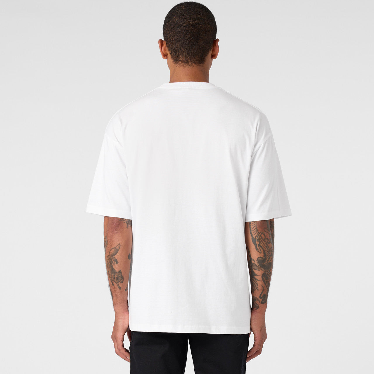 Block Oversized Tee Back