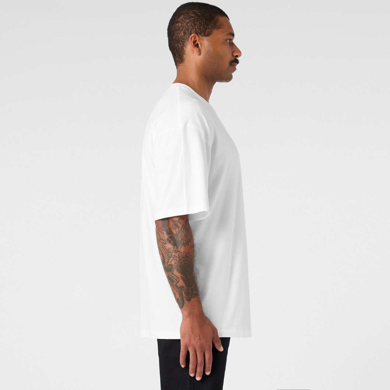 Block Oversized Tee Side