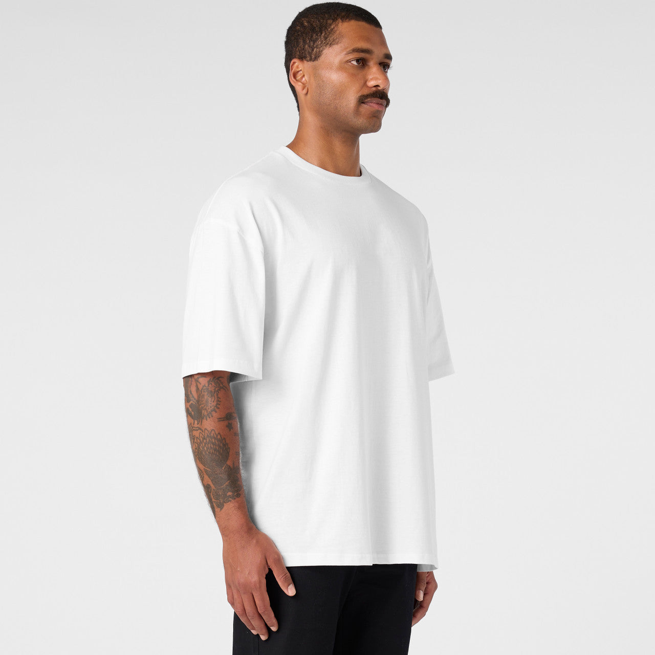 Block Oversized Tee Turn