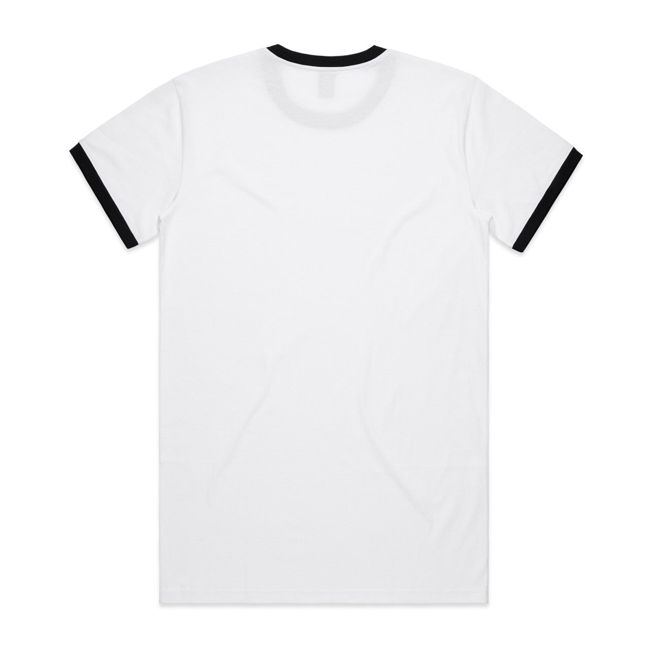 Staple Ringer Tee White/Black - Back
