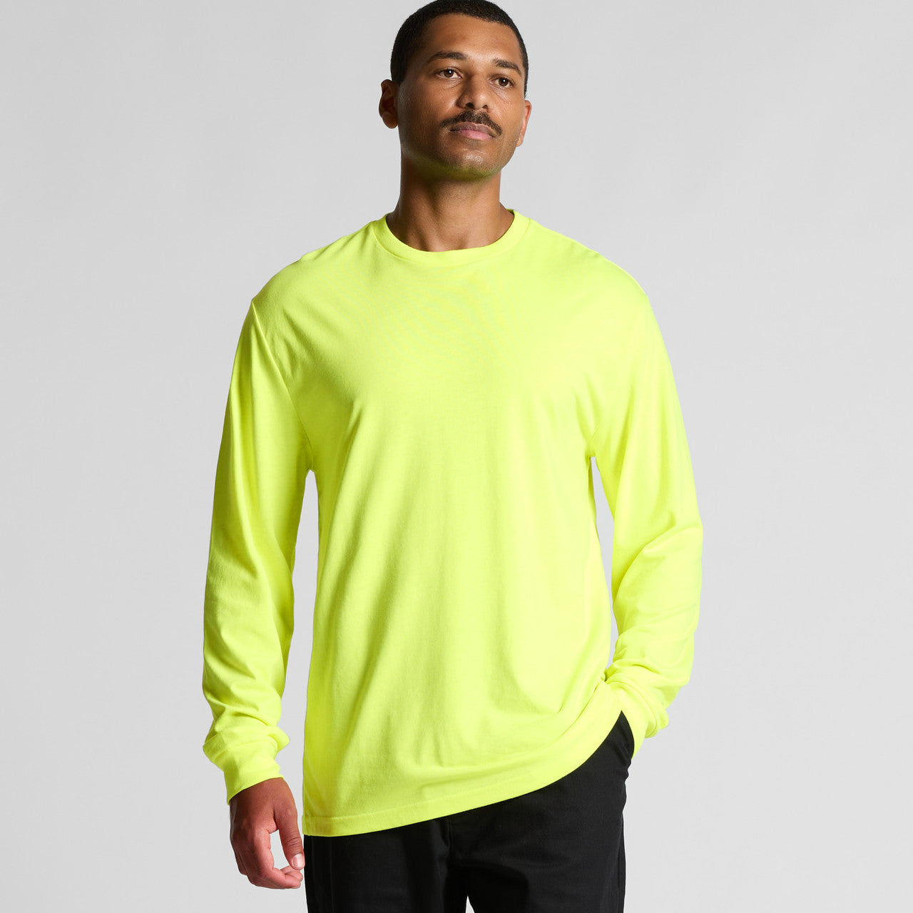 Block Safety L/S Tee Back