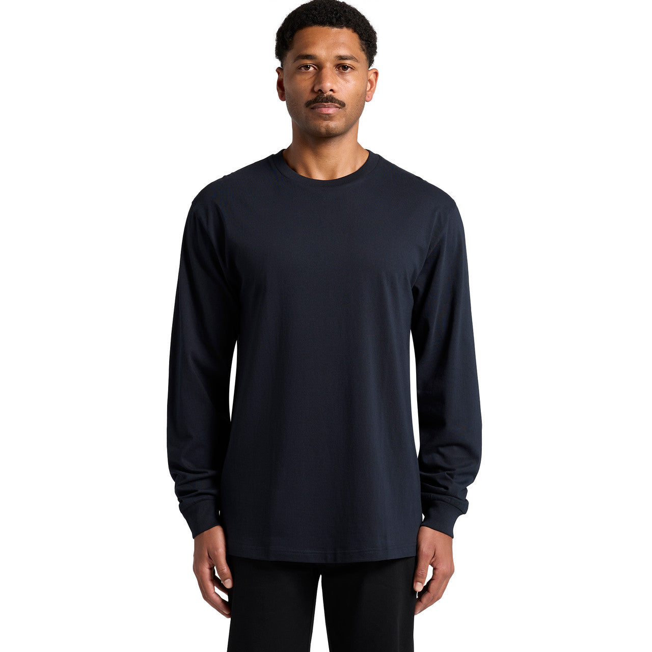 Block L/S Tee Front