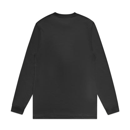 Block L/S Tee Coal - Back