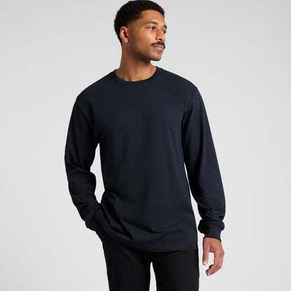 Block L/S Tee Back