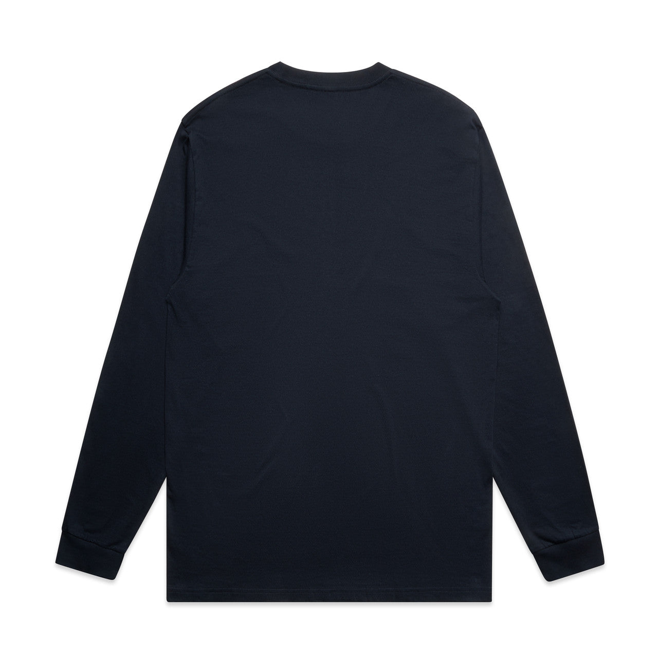 Block L/S Tee Navy - Back