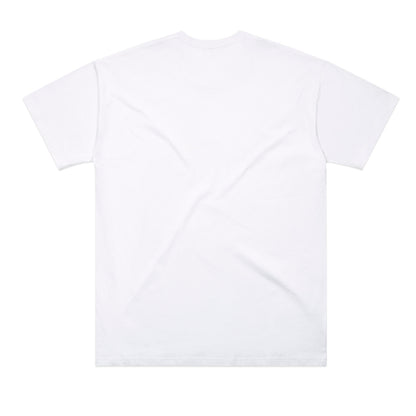 Classic Oversized Tee White - Back