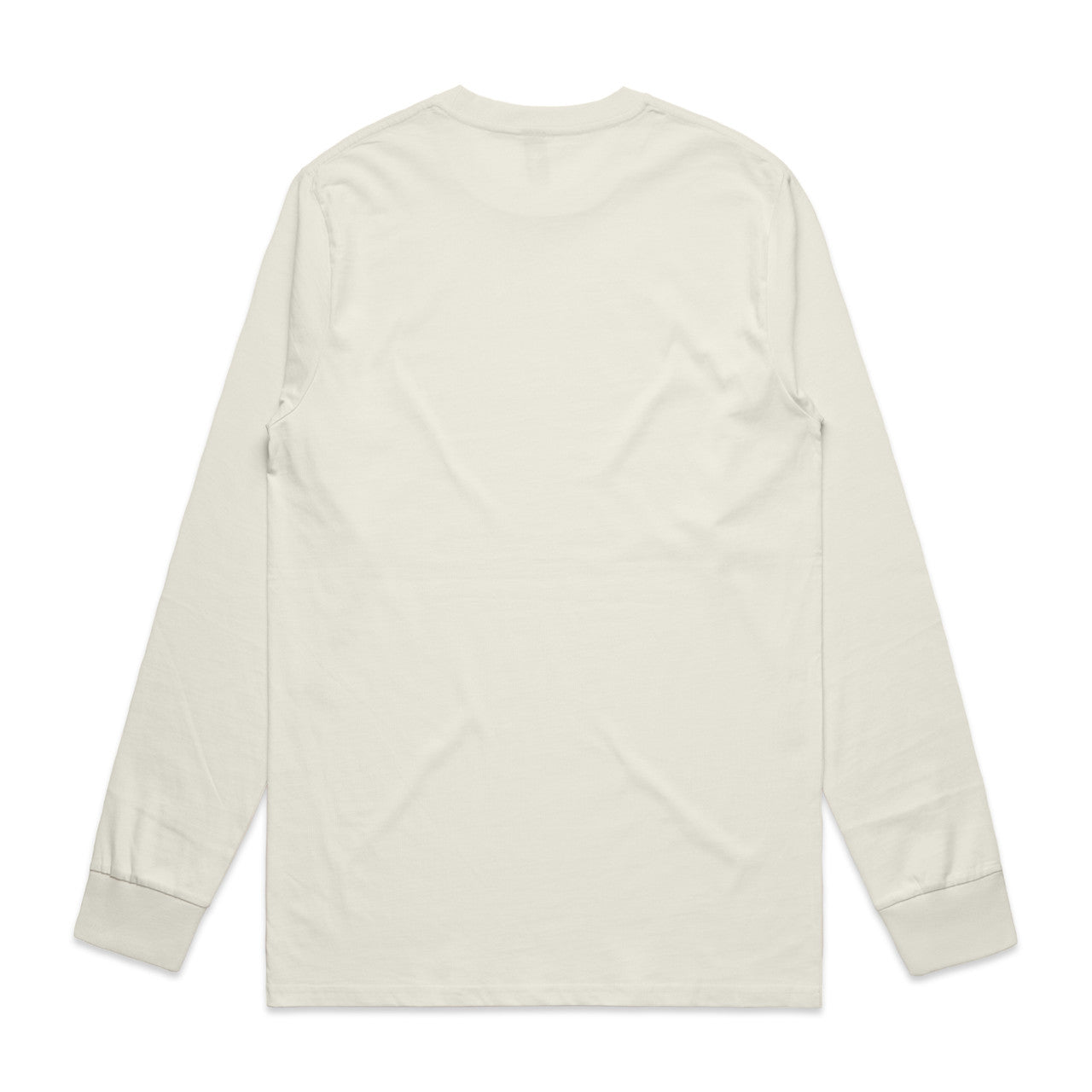 Classic L/S Tee (5XL) Ecru - Back