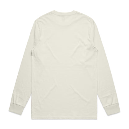 Classic L/S Tee (5XL) Ecru - Back
