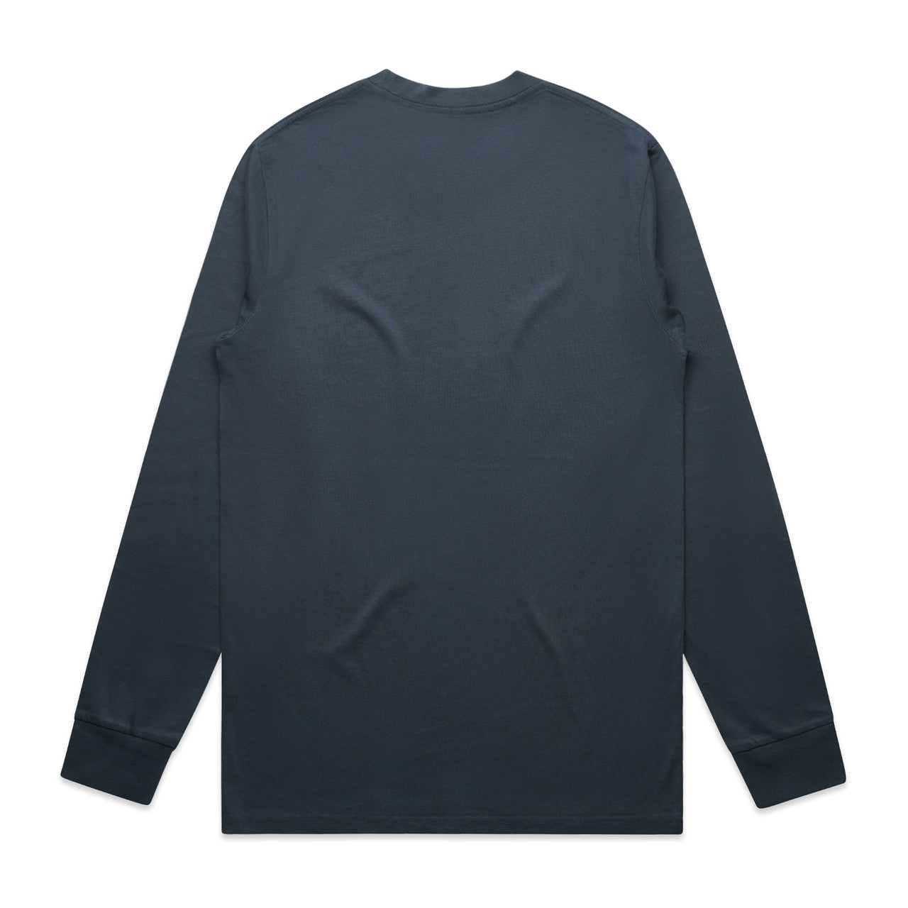 Classic L/S Tee (5XL) Petrol Blue - Back