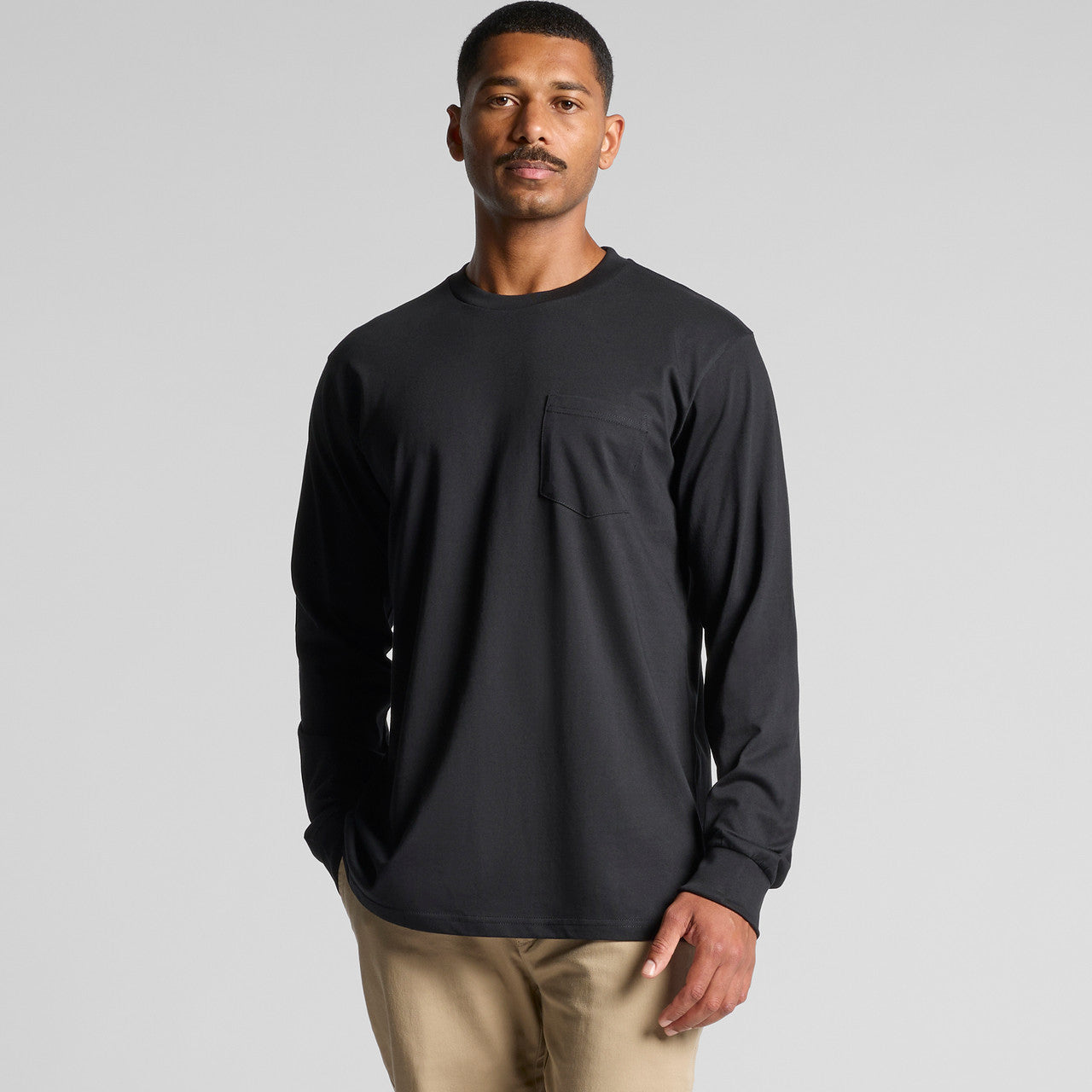 Classic Pocket L/S Tee Back