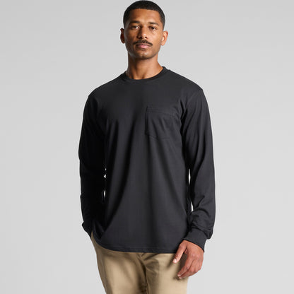 Classic Pocket L/S Tee Back
