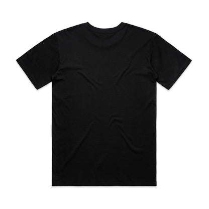 Staple Minus Tee [5cm] Black - Back