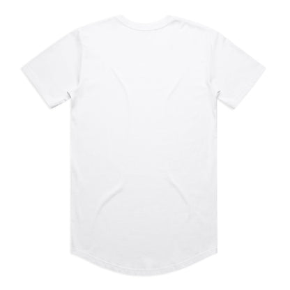 Staple Curve Tee White - Back