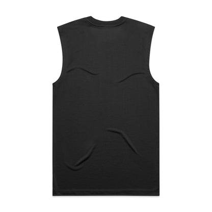 Staple Active Tank Black - Back