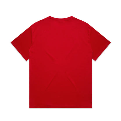 Heavy Tee (5XL) Red - Back