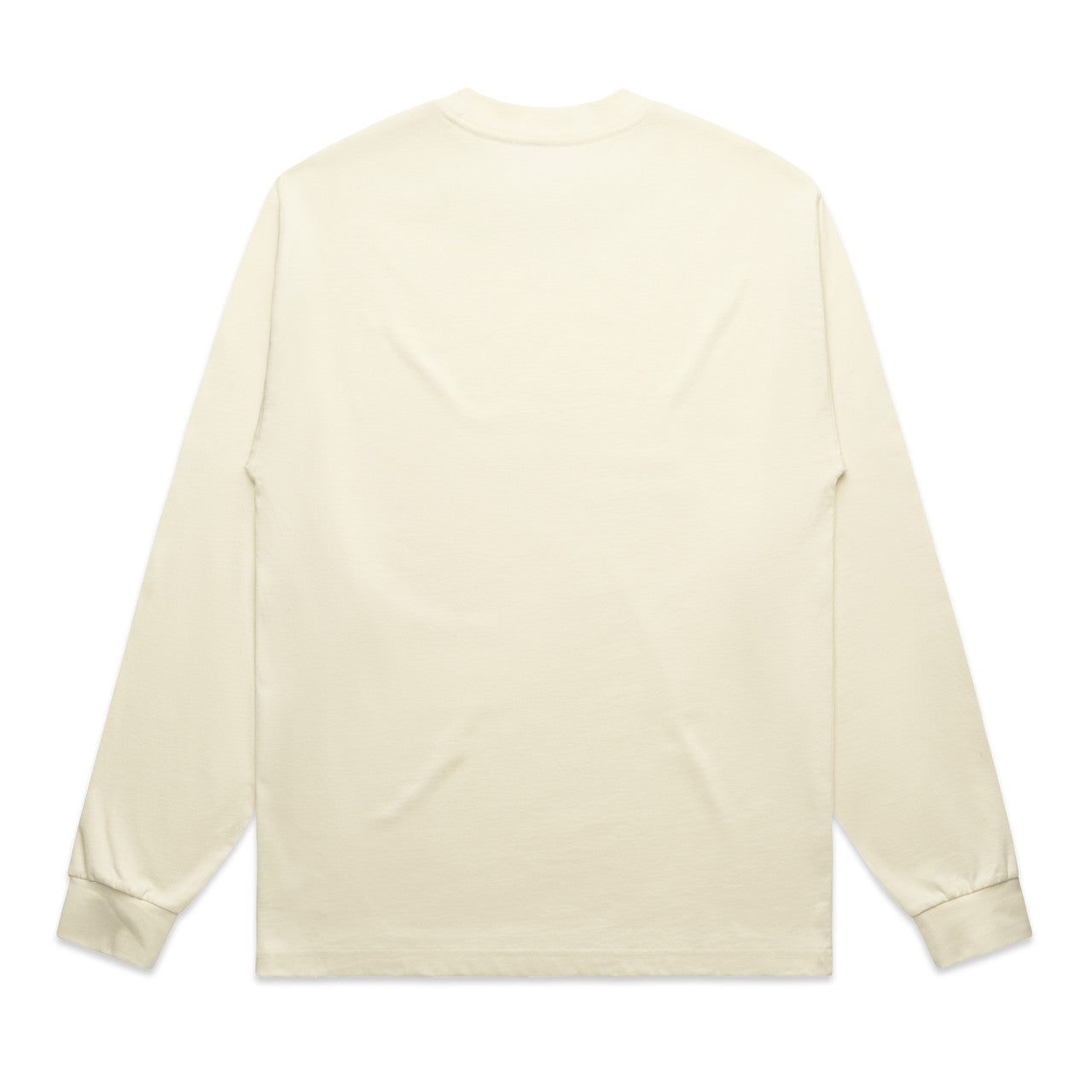 Heavy L/S Tee Butter - Back