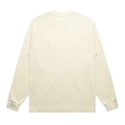 Heavy L/S Tee Butter - Back