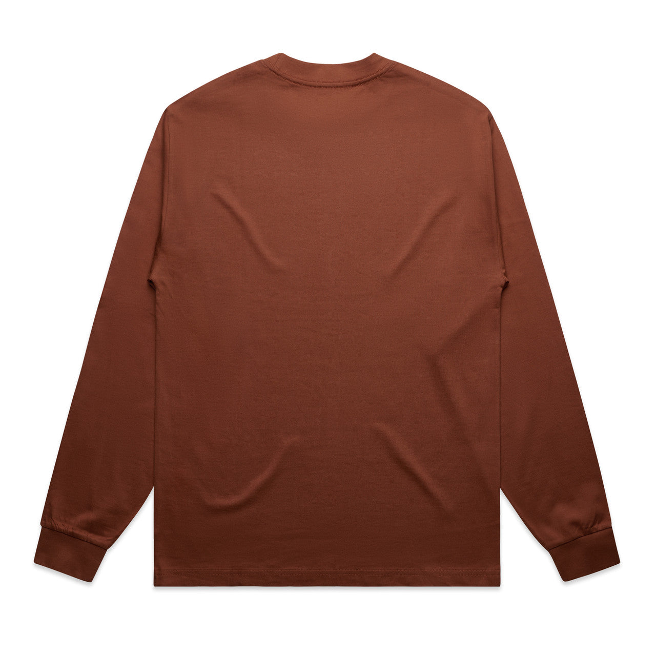 Heavy L/S Tee Clay - Back