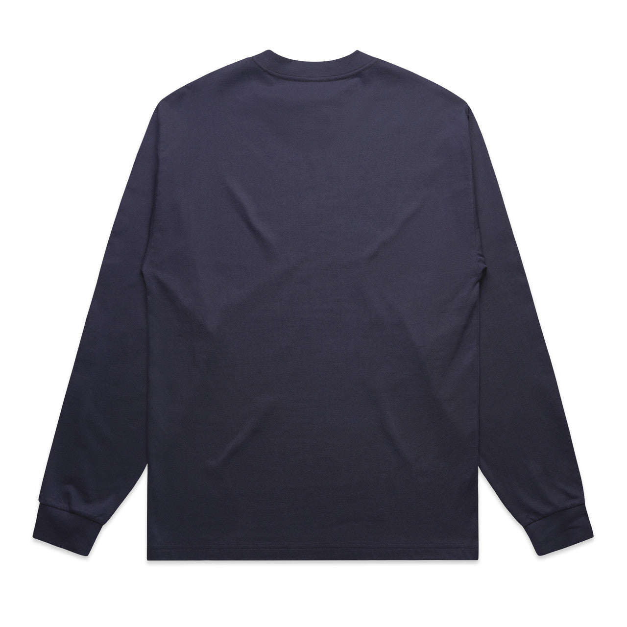 Heavy L/S Tee Midnight Blue - Back