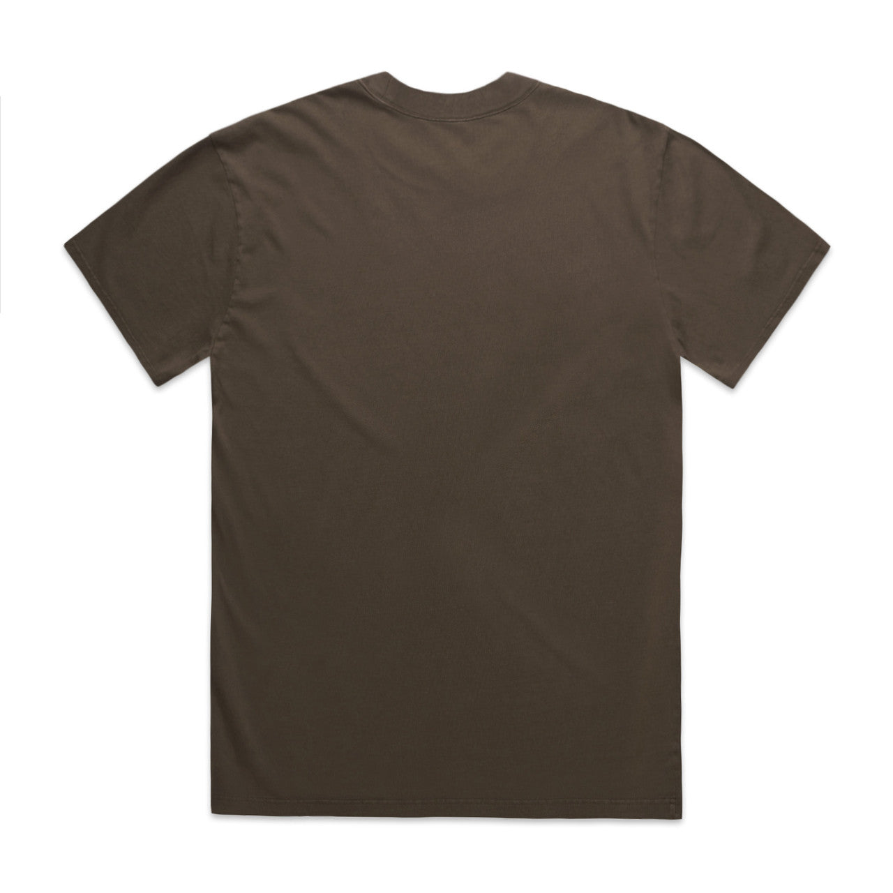 Heavy Faded Tee Faded Brown - Back